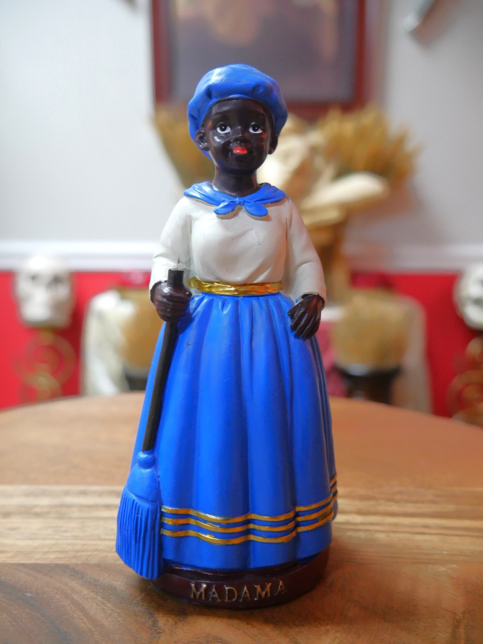 Madama Blue 5.5" Statue