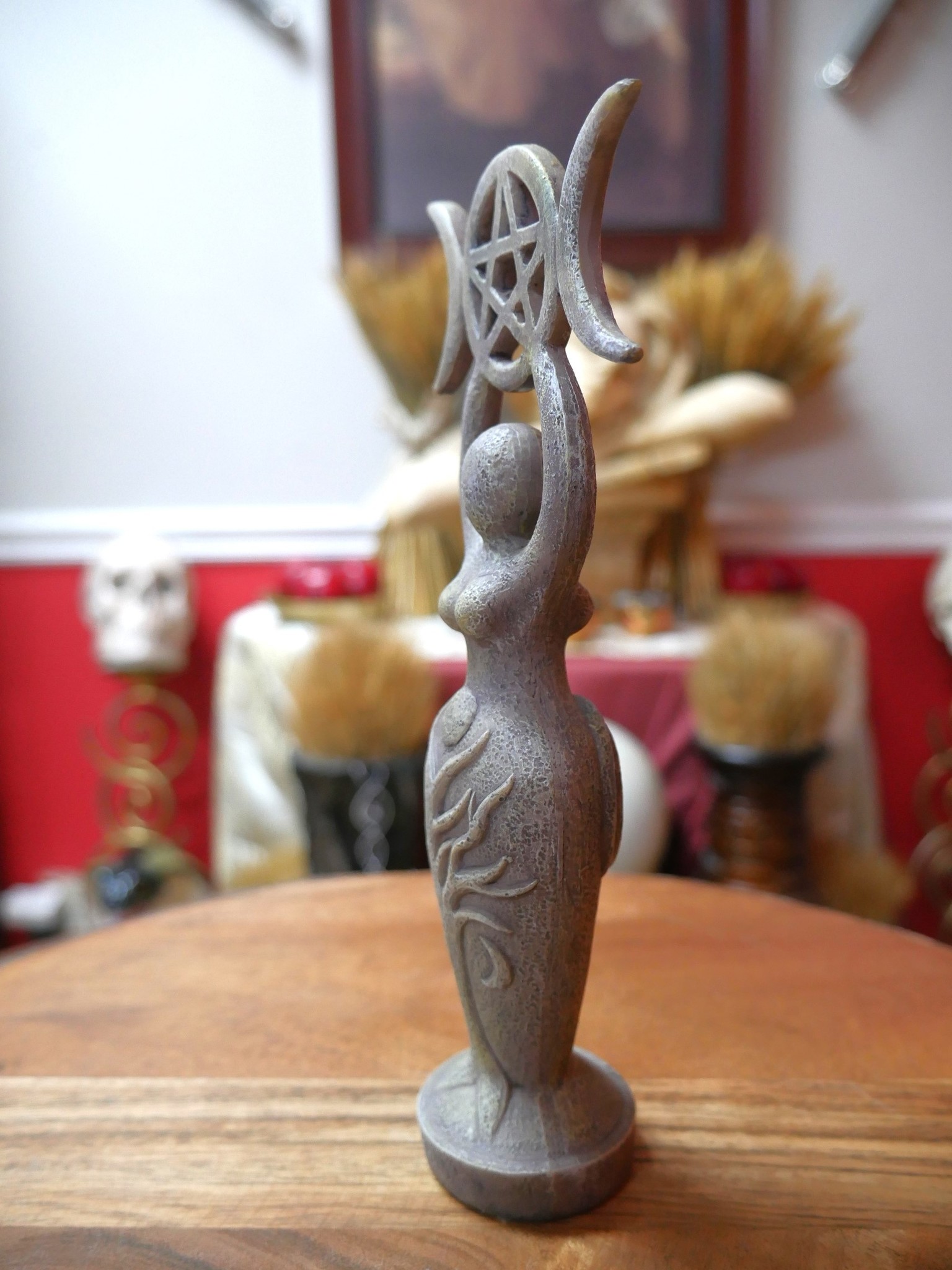 Spiral  Goddess 8"