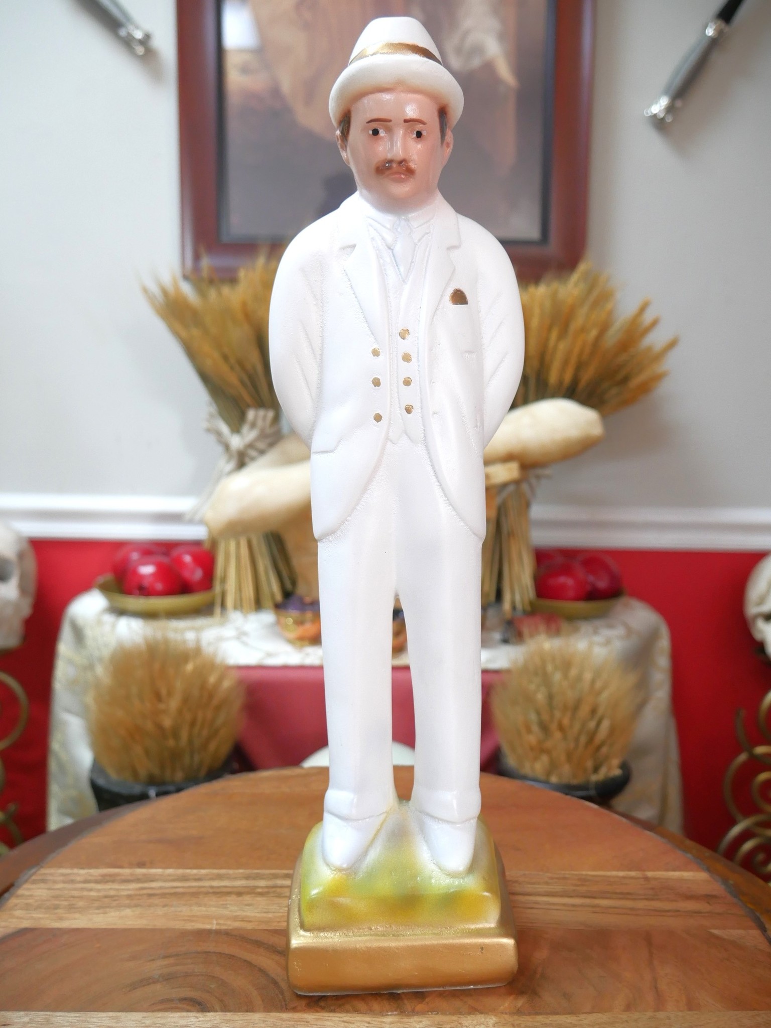 San Gregorio (Saint Gregory) White 15.5"