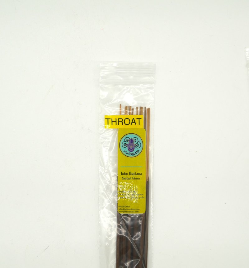 JohnOmilana Incense Sticks Chakra Throat