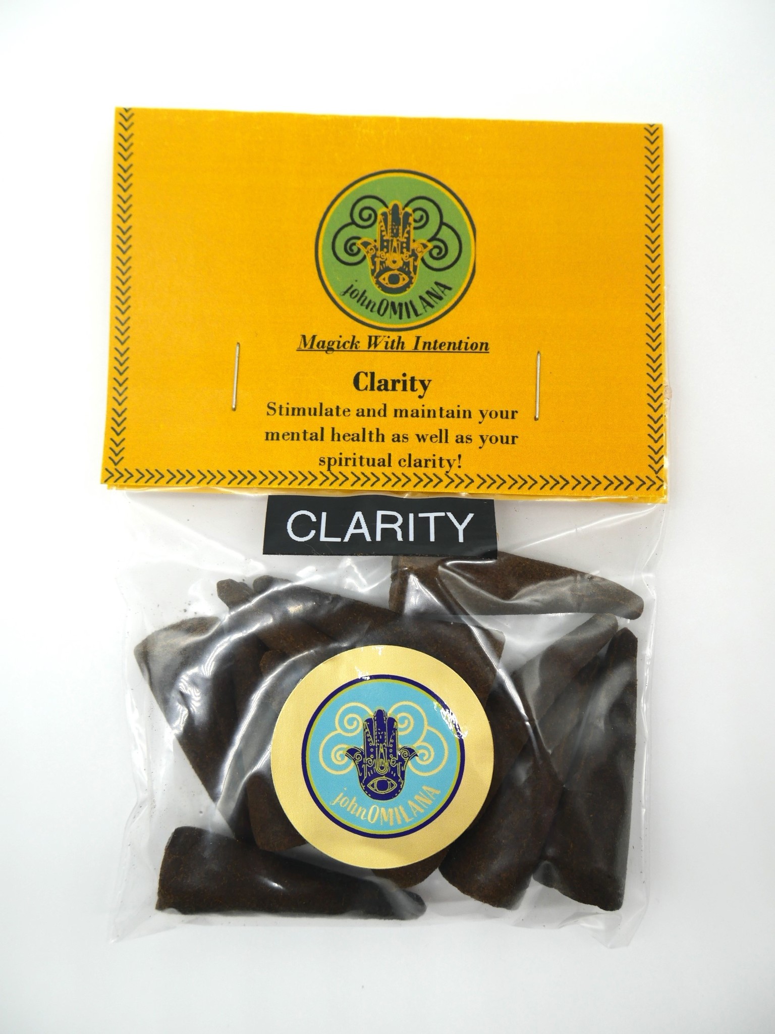 JohnOmilana Incense Cones Clarity