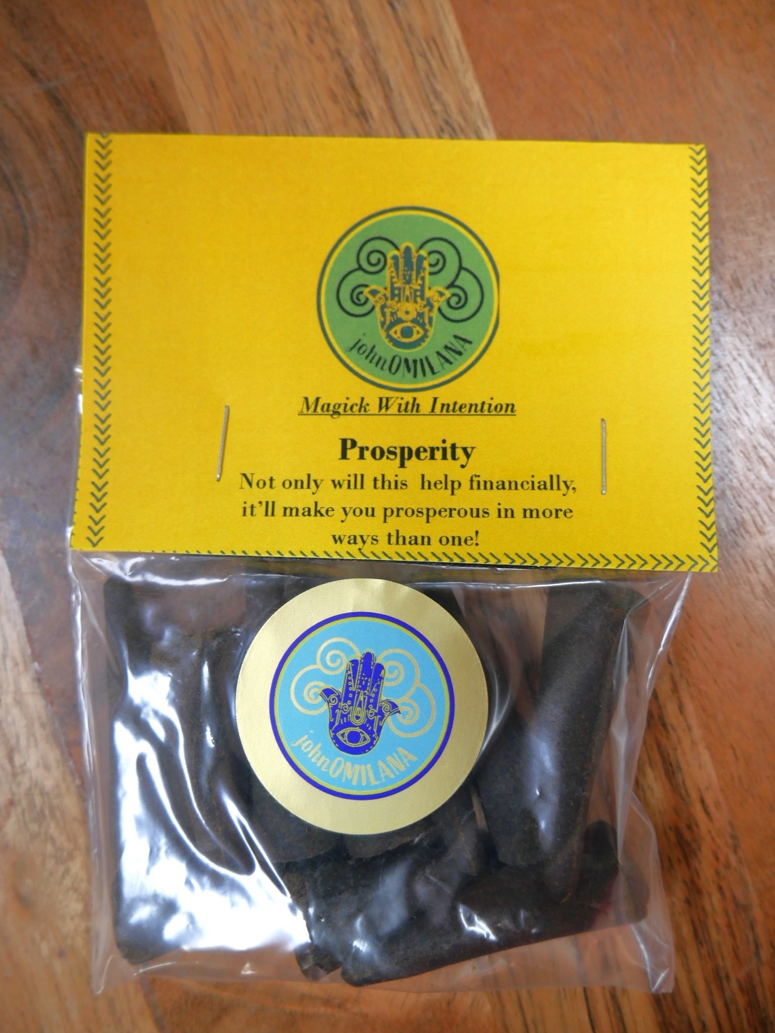 JohnOmilana Incense Prosperity Cones