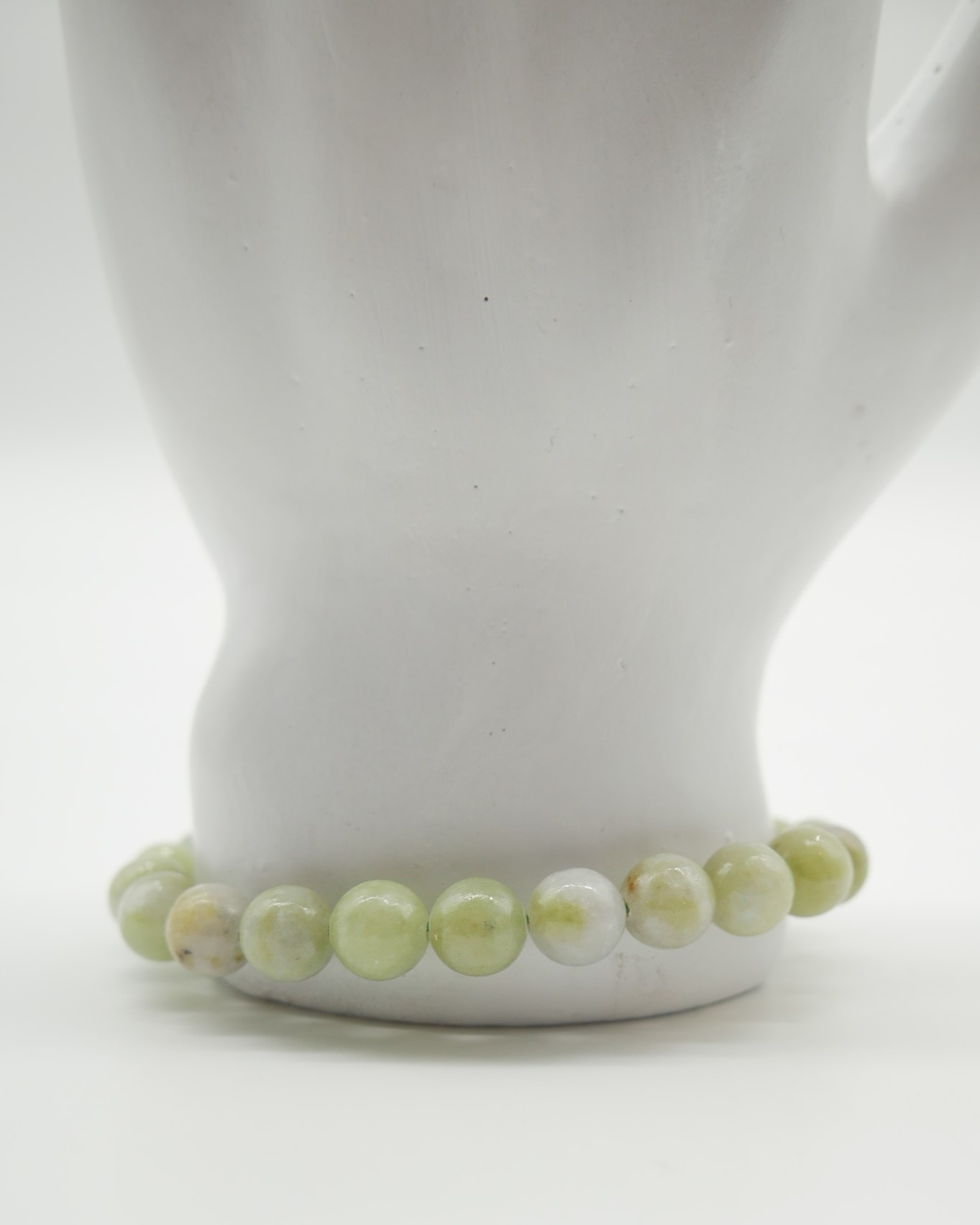 Chinese Jade 8mm Bracelet