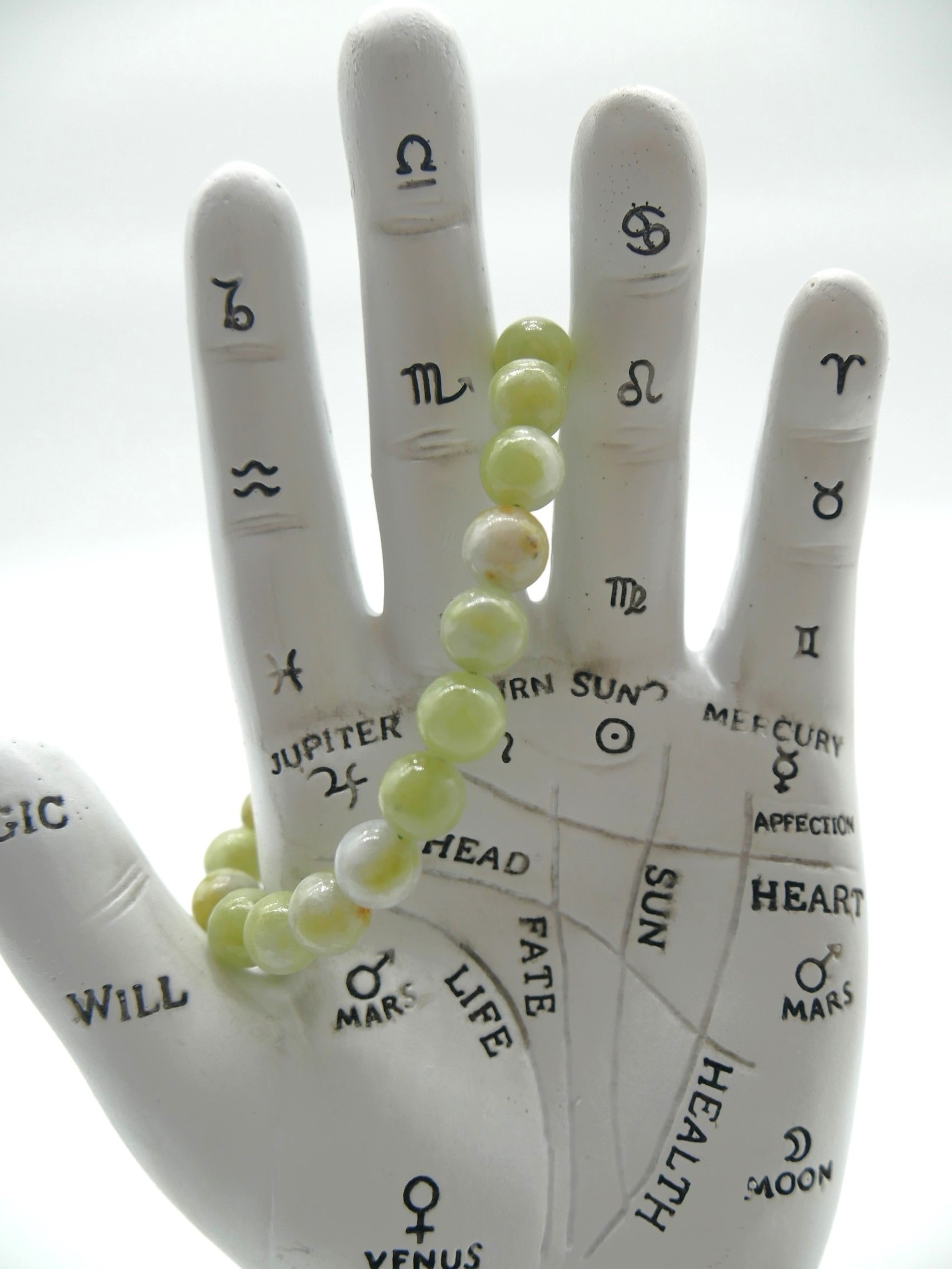 Chinese Jade 8mm Bracelet