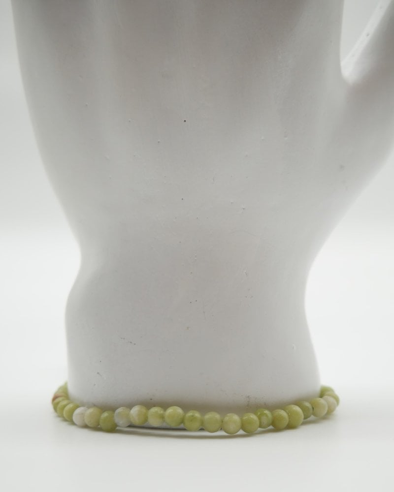 Chinese Jade 4mm Bracelet