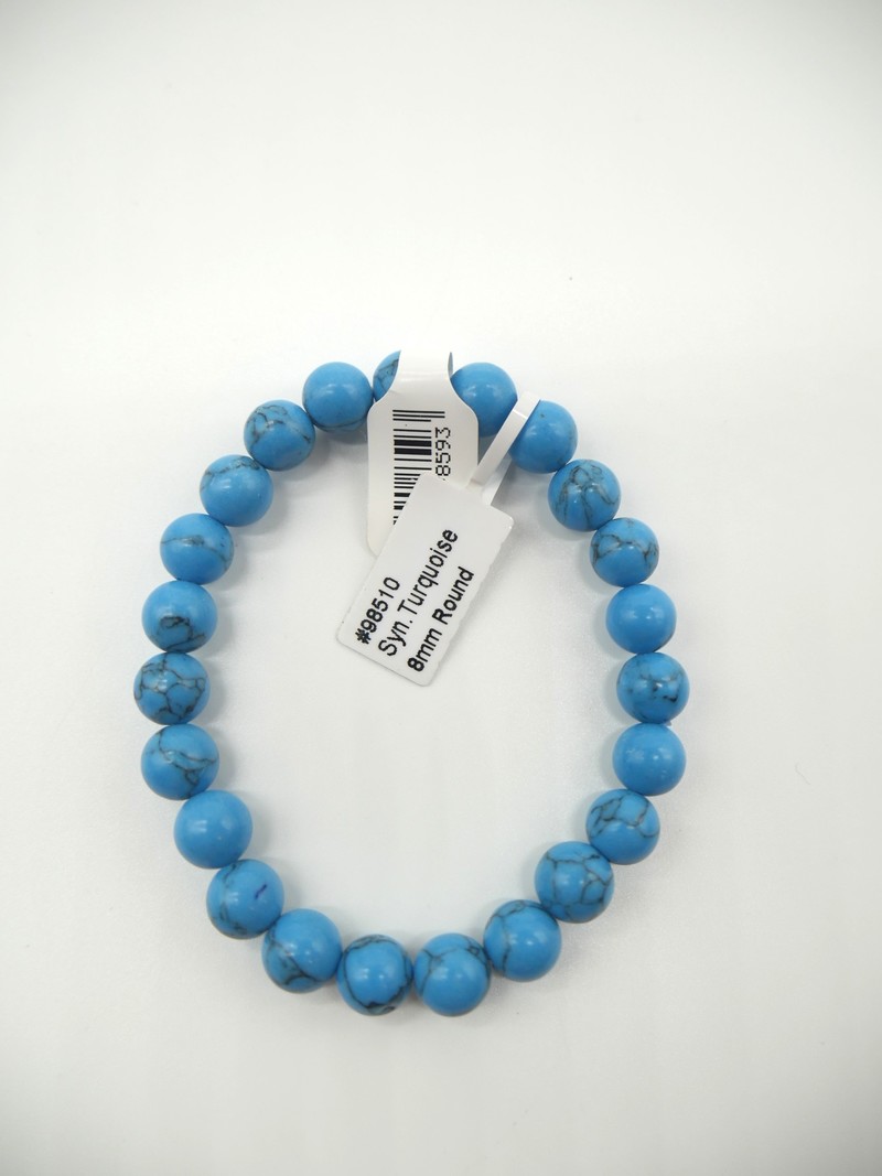 Turquoise 8mm Bracelet
