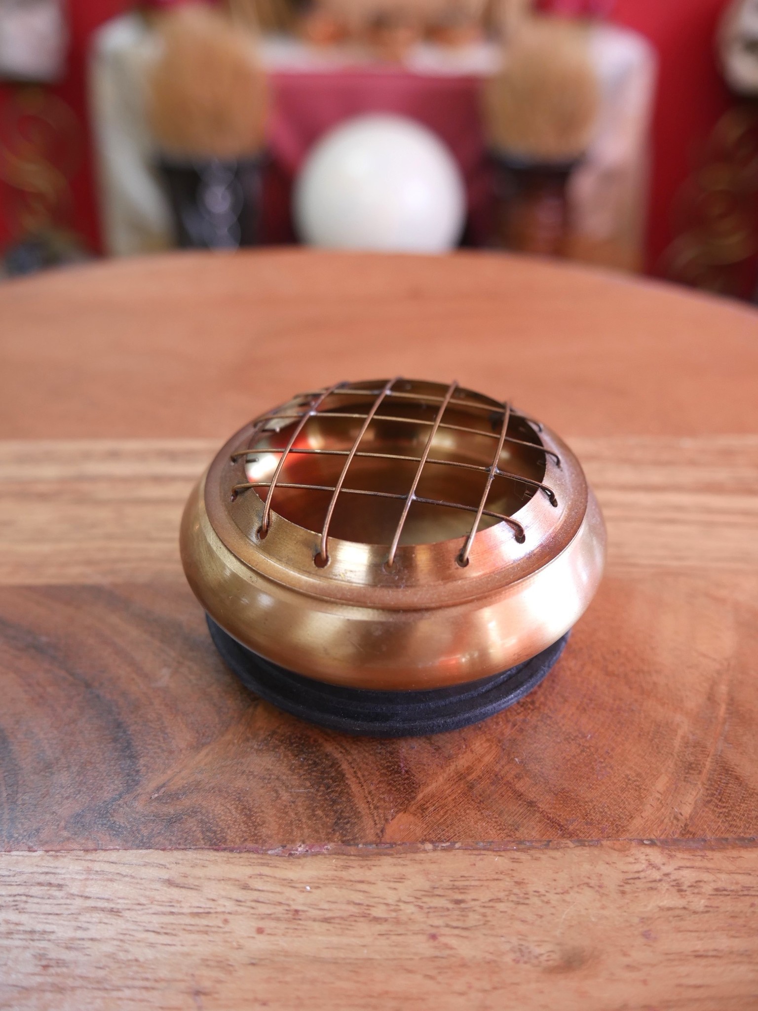 Honey Gold Screen Charcoal Burner