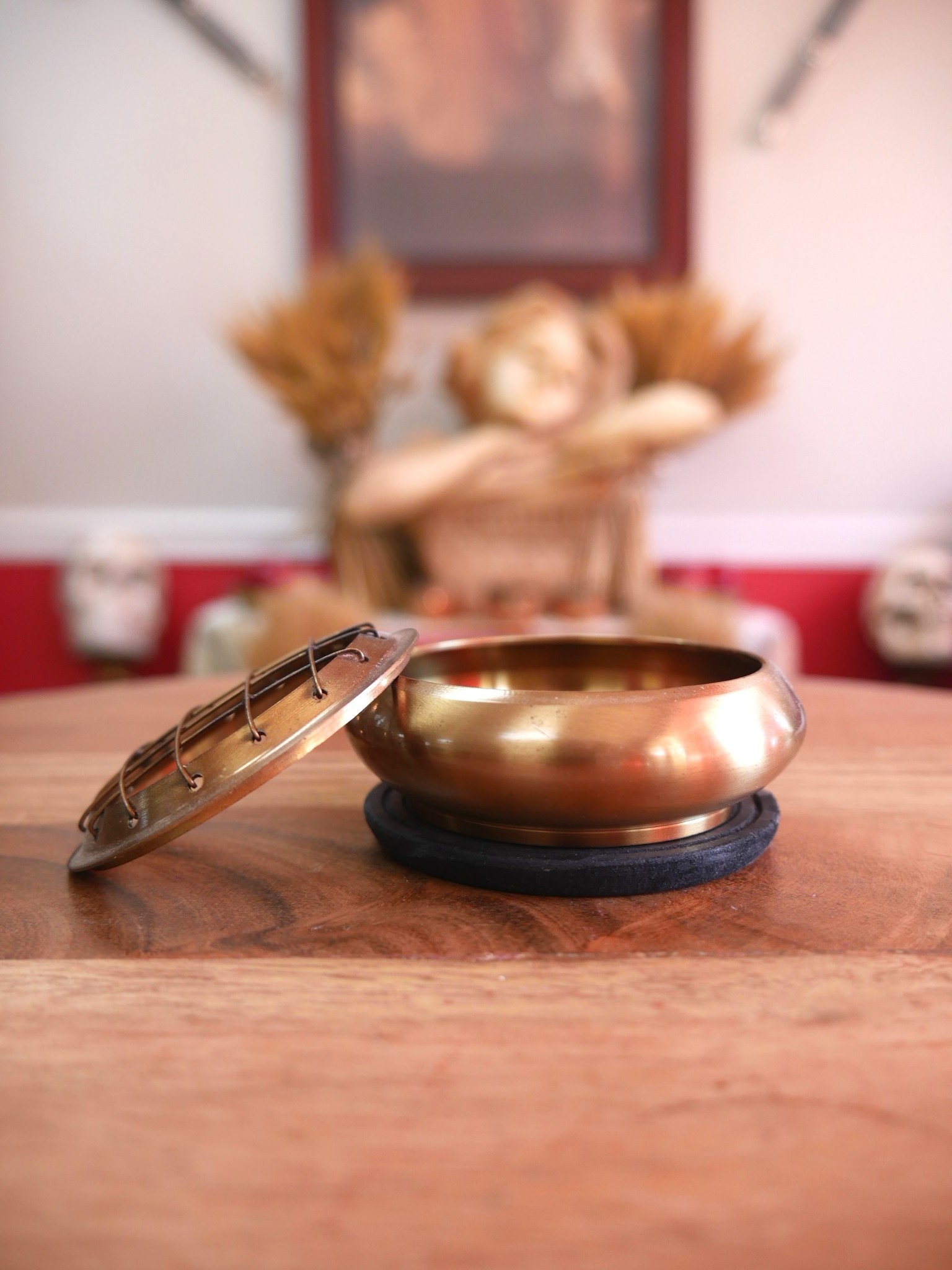 Honey Gold Screen Charcoal Burner