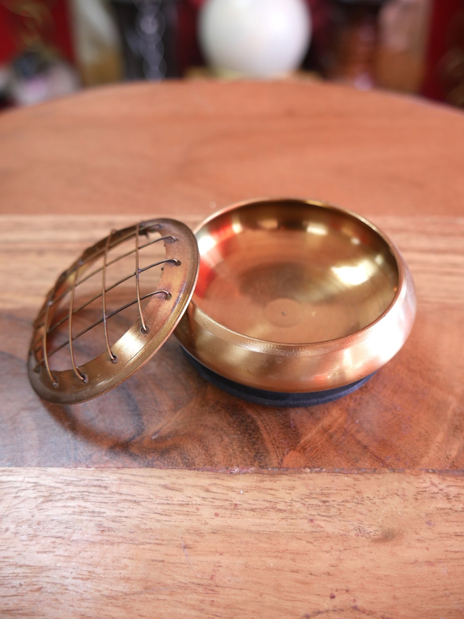 Honey Gold Screen Charcoal Burner