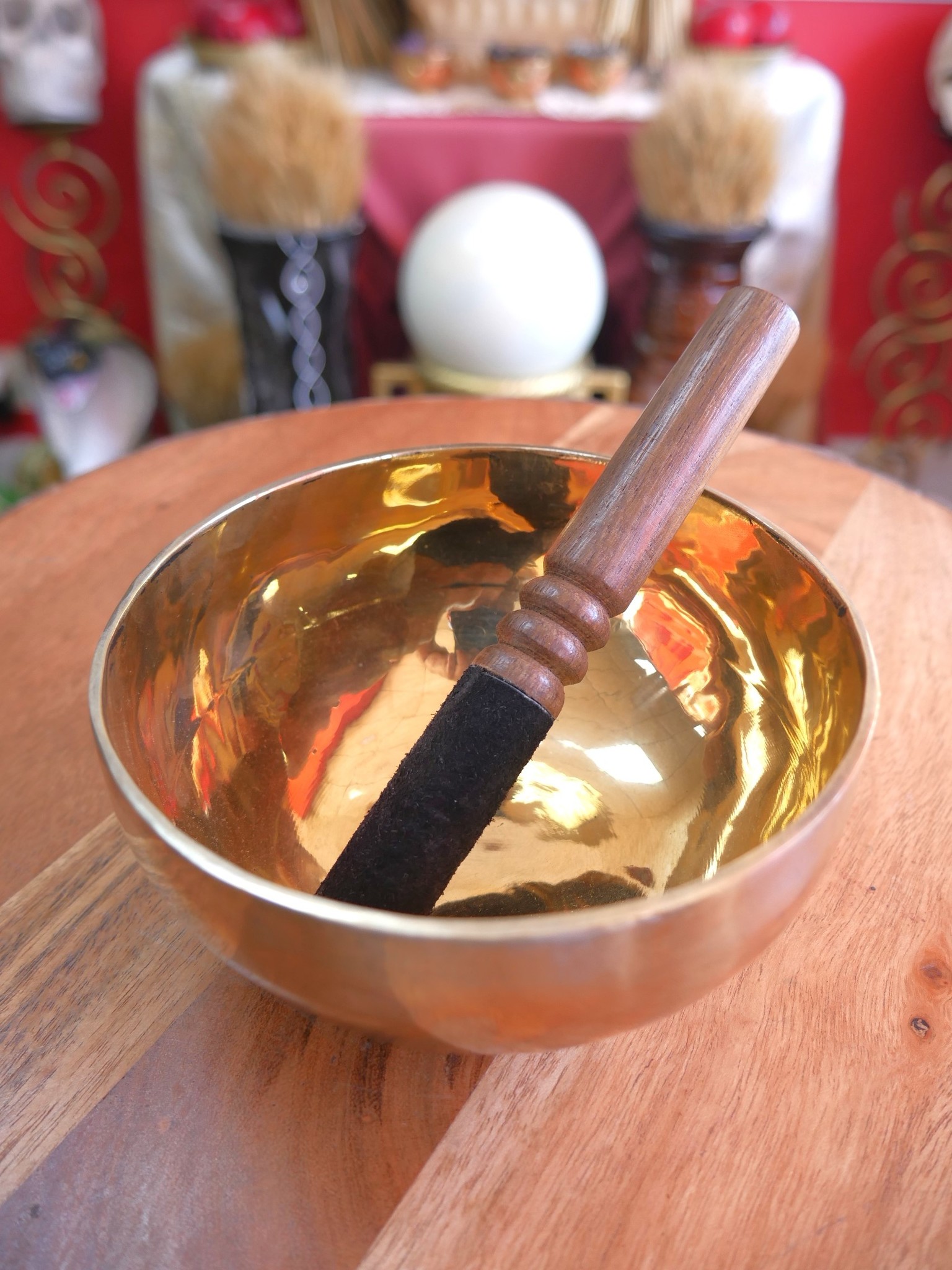 Small Polished Singing Bowl