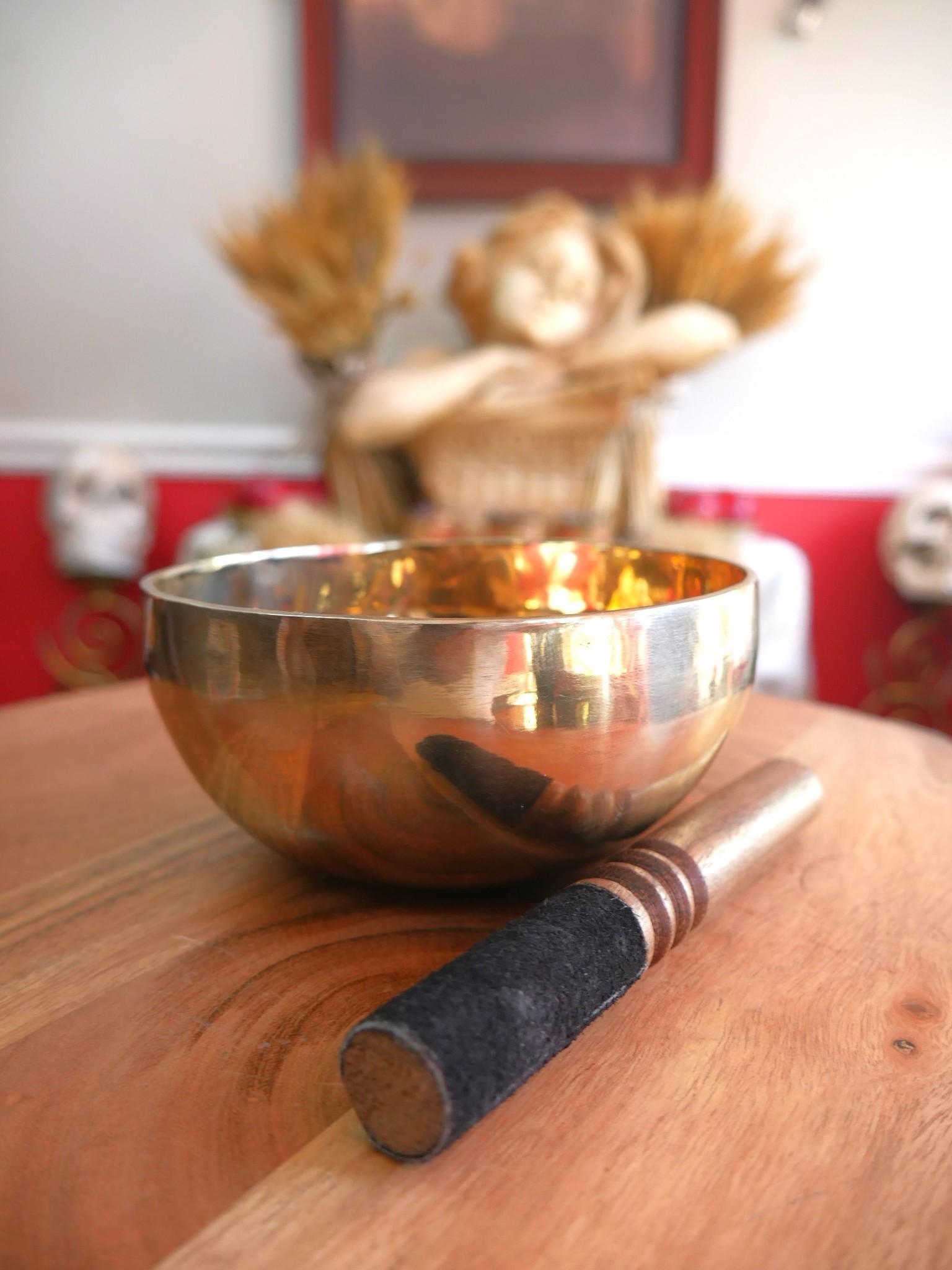 Small Polished Singing Bowl