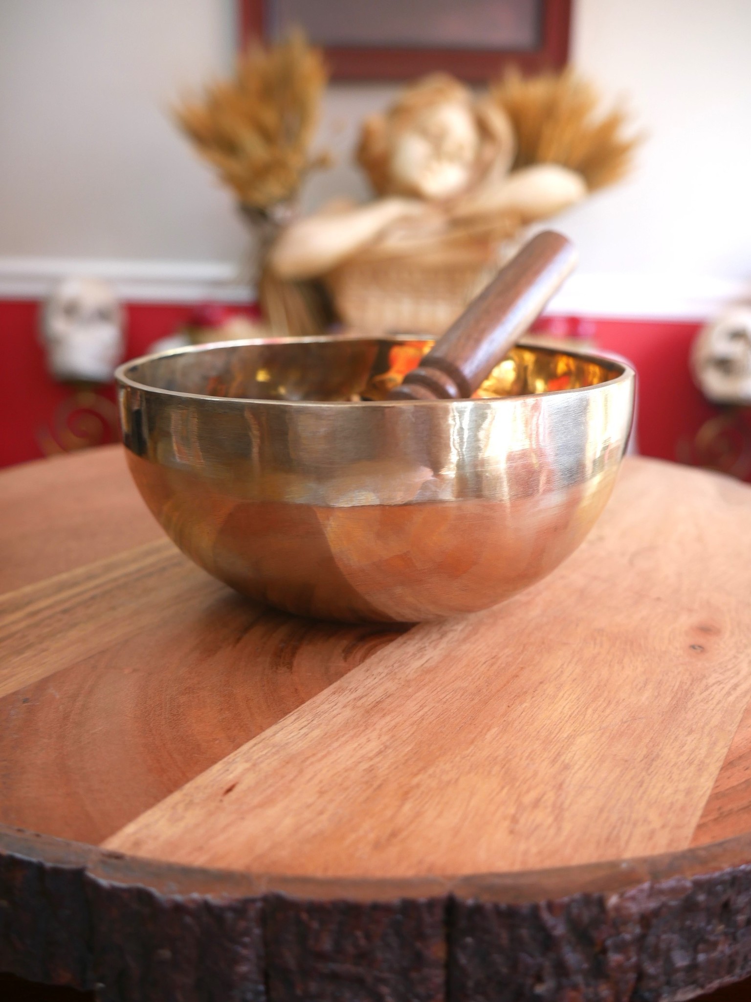 Small Polished Singing Bowl