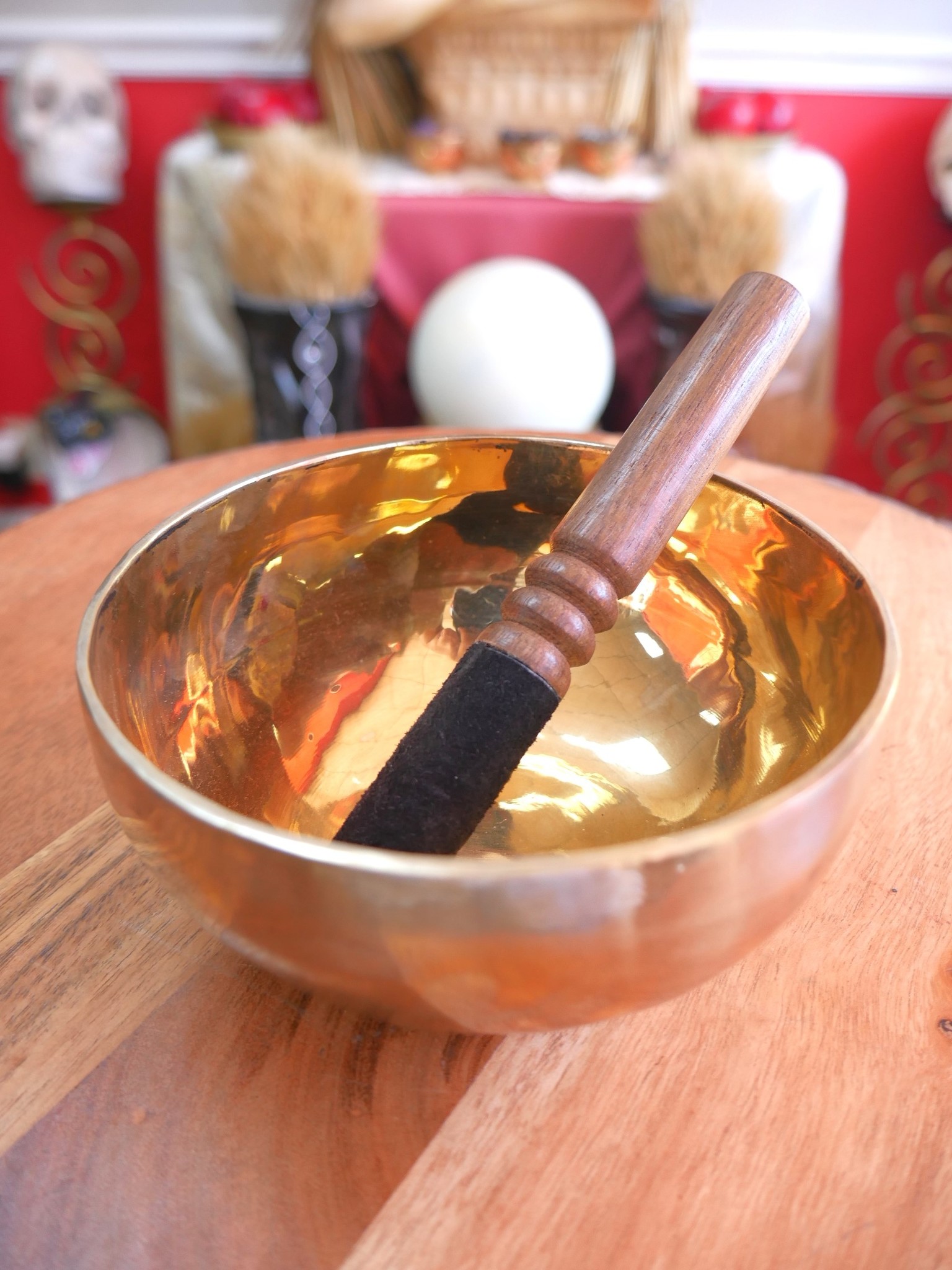 Small Polished Singing Bowl