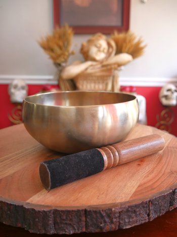 Hammered Tibetan Singing Bowl 5"