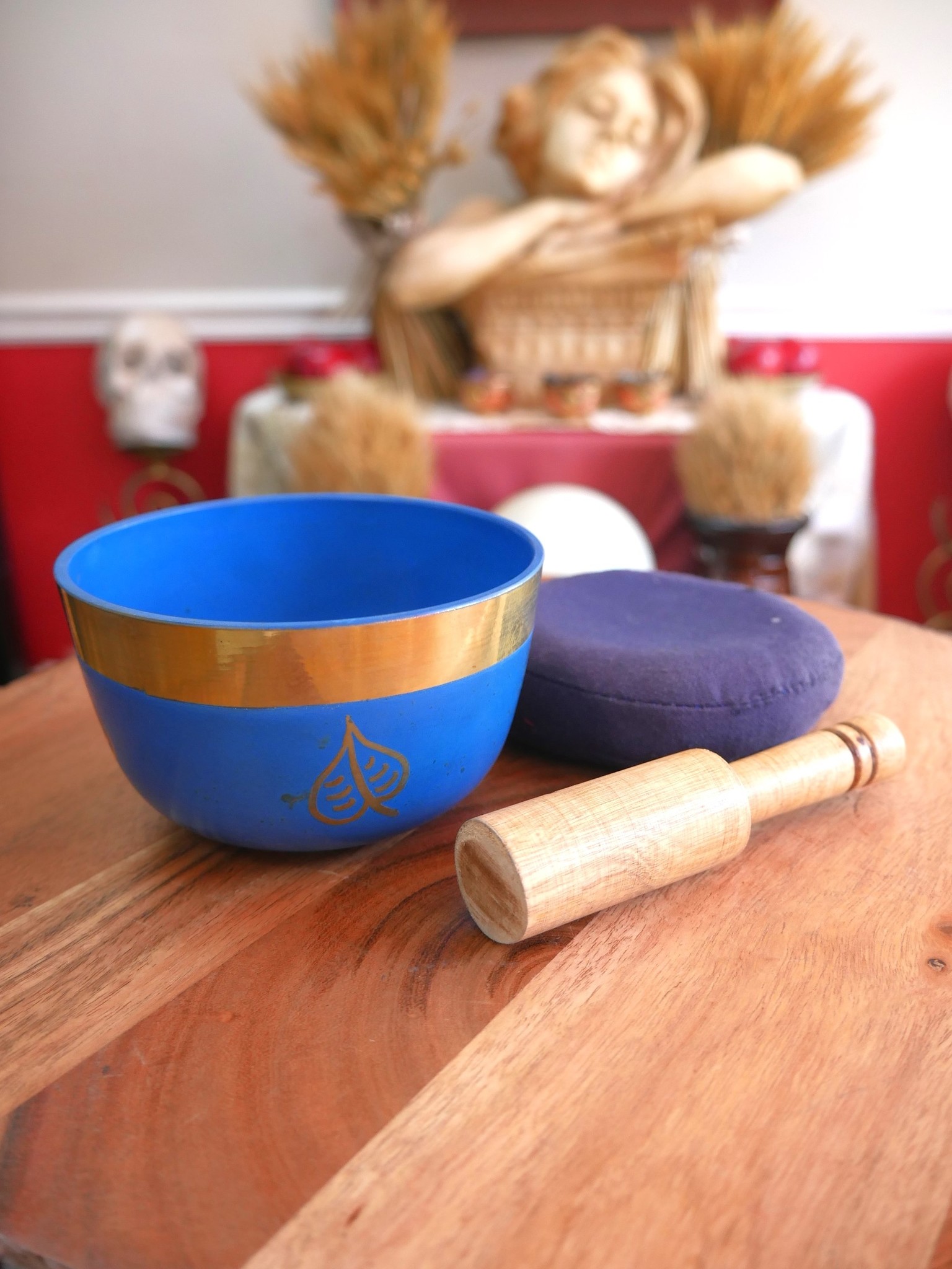 Blue Bodhi Singing Bowl Set