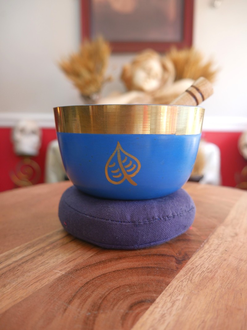 Blue Bodhi Singing Bowl Set