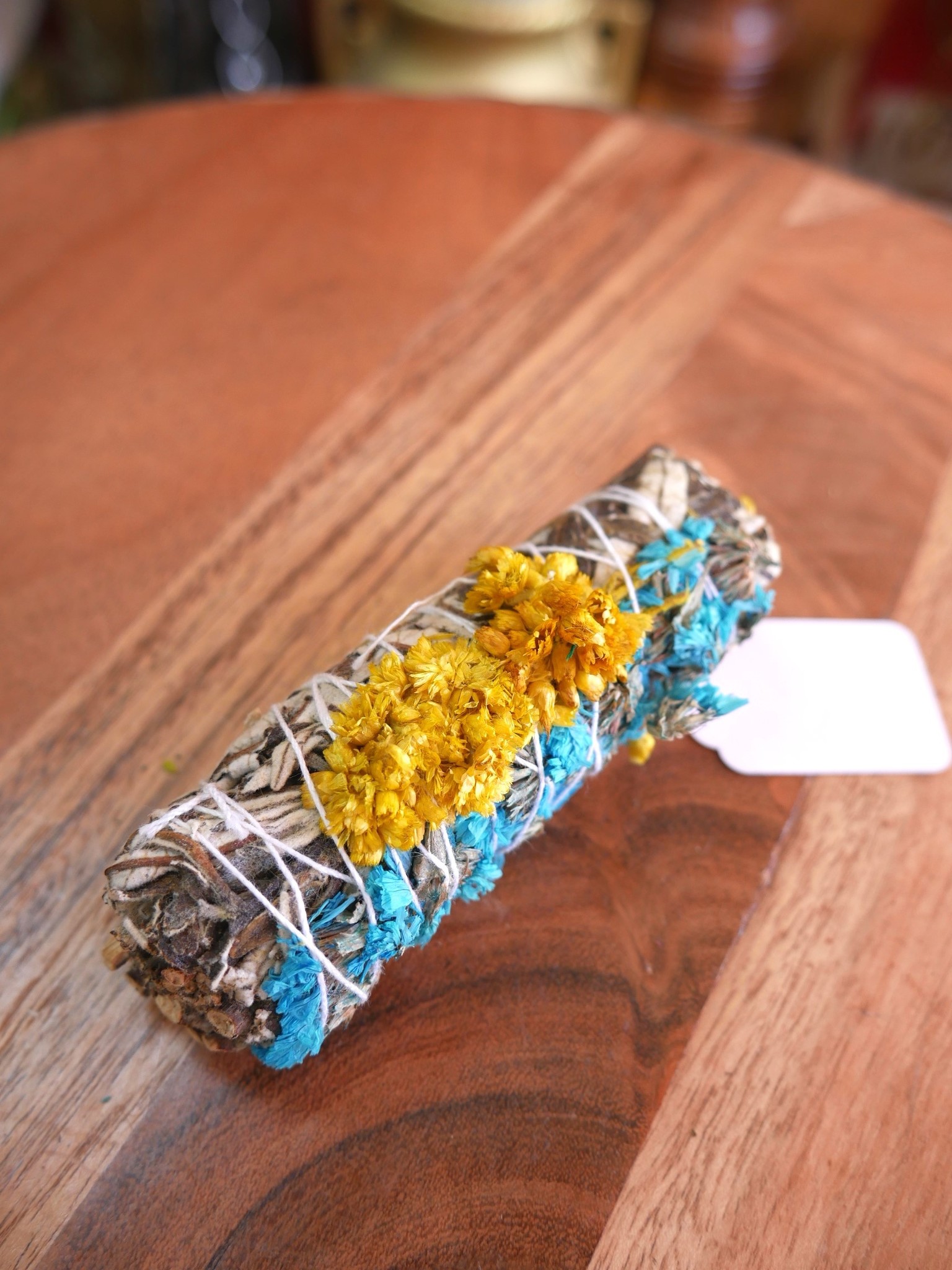 White Sage w/ Purple Statice  & Mullein