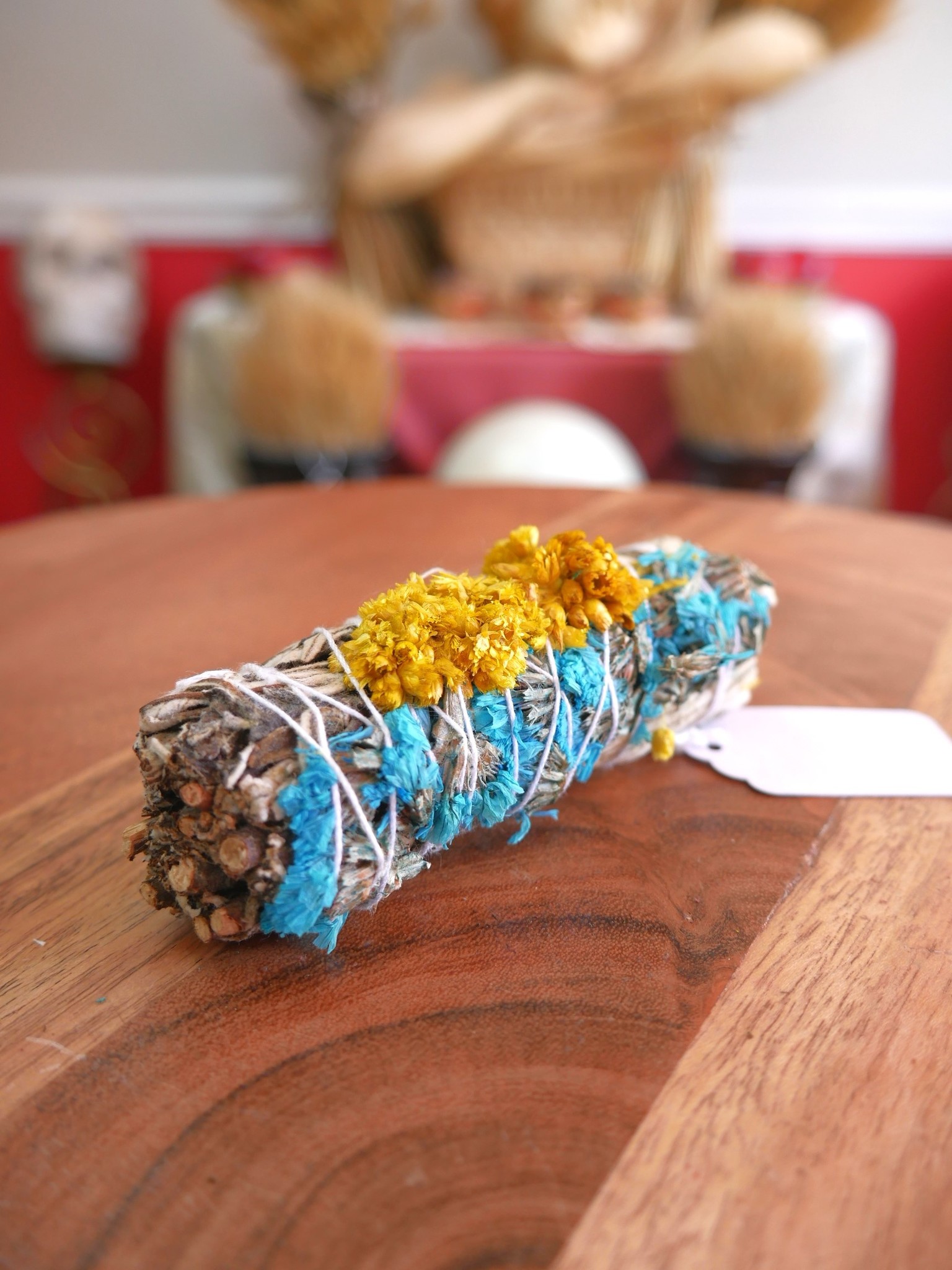 White Sage w/ Purple Statice  & Mullein