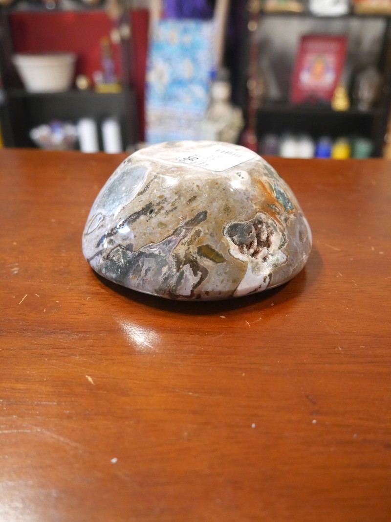 Medium Ocean Jasper Offering Bowl