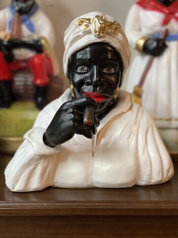 Madama Cigarro 11" Statue Bust