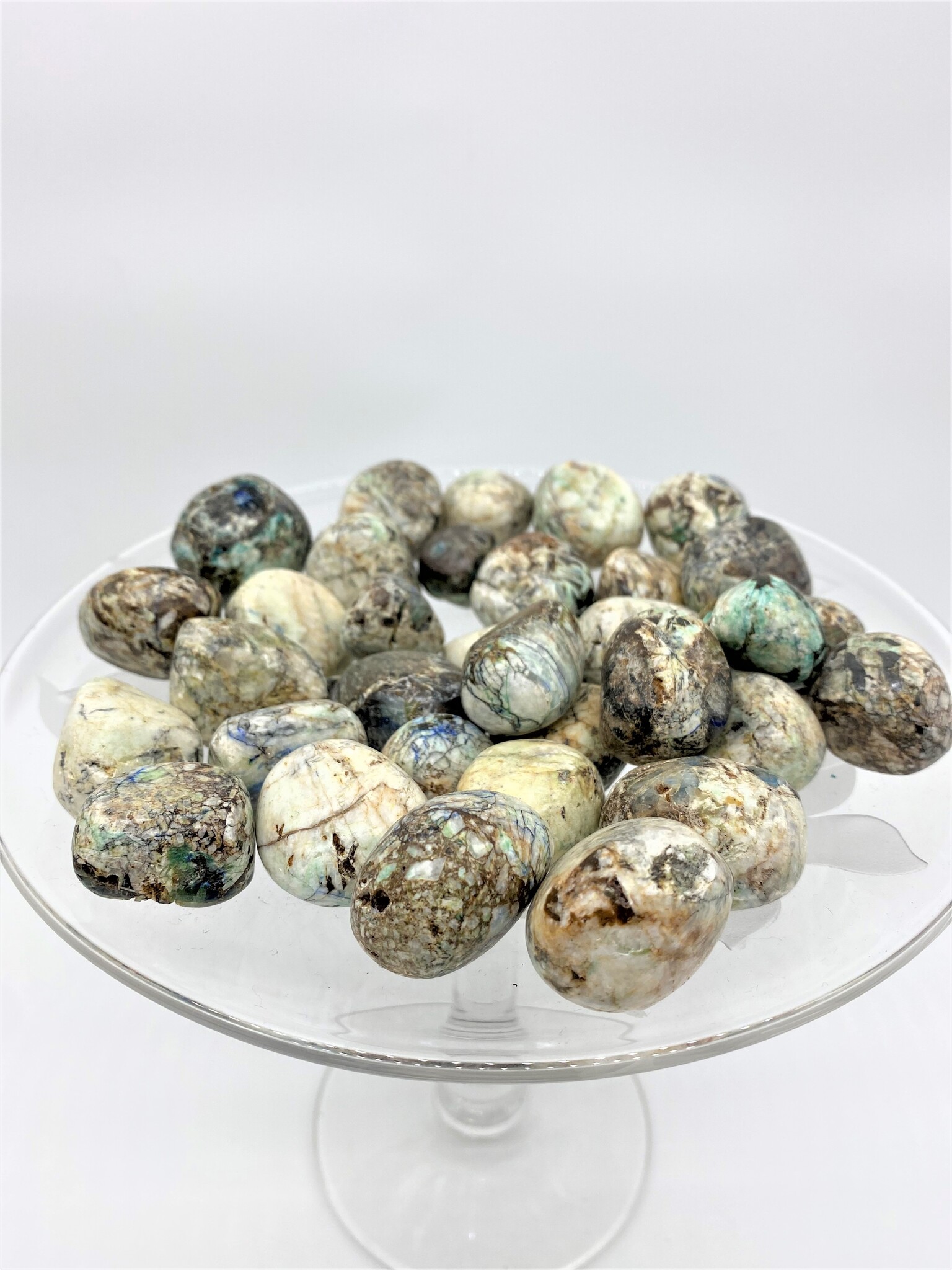 Azurite/Malachite Tumbled