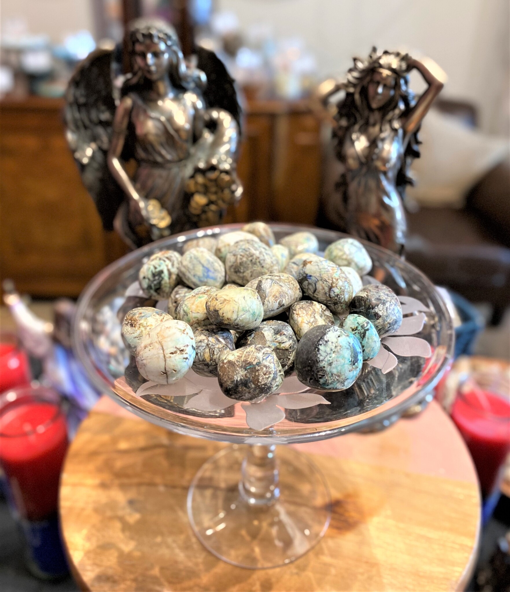 Azurite/Malachite Tumbled