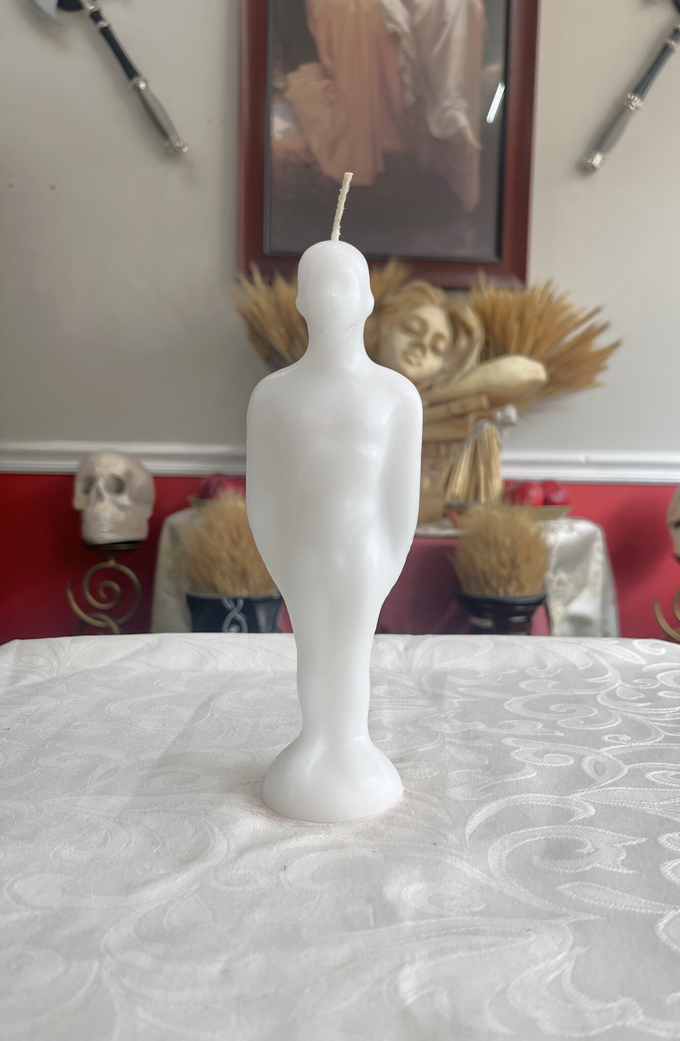 Man White Candle