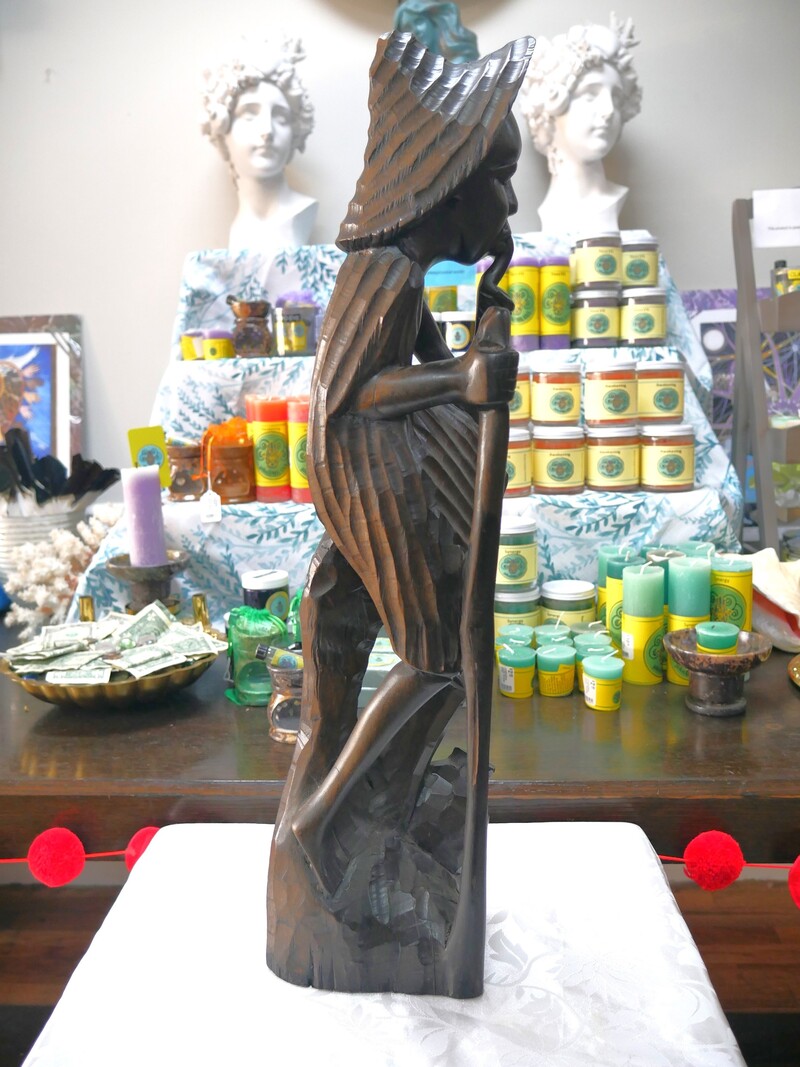 Carved Tao-Jose Statue 24in