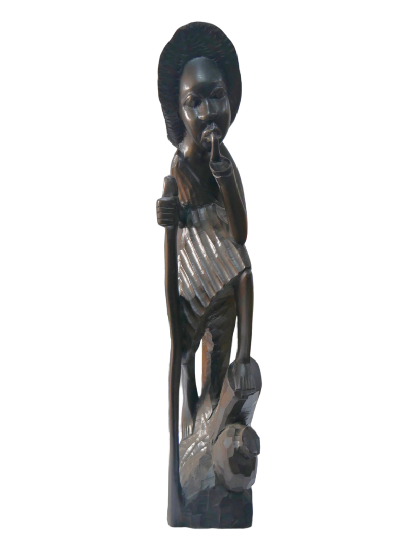 Carved Tao-Jose Statue 24in