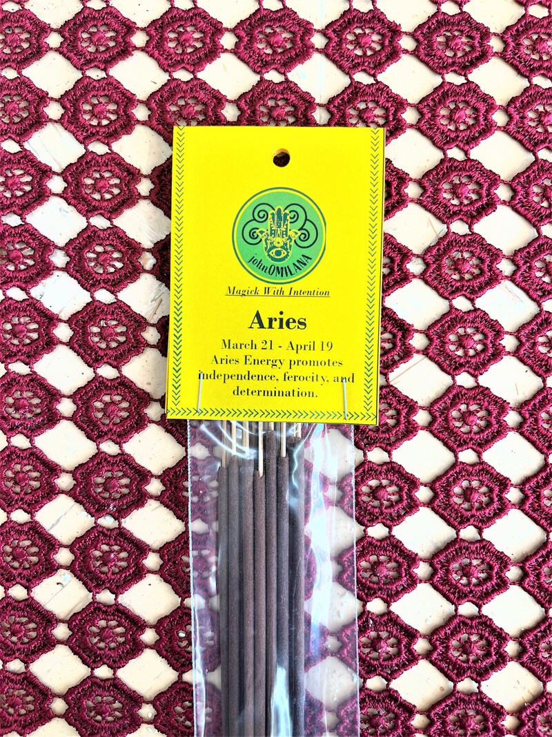 JohnOmilana Incense Sticks Aries