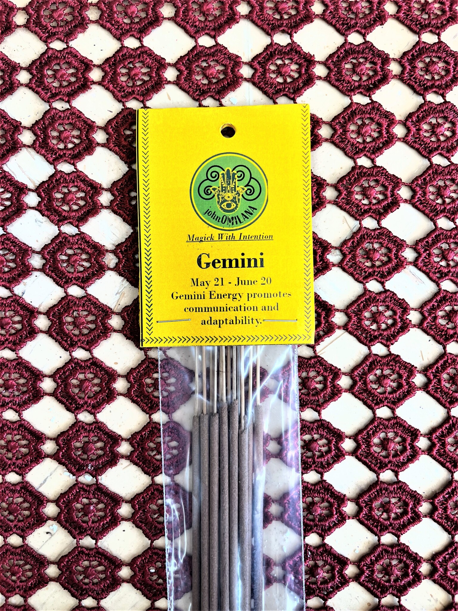 JohnOmilana Incense Sticks Gemini