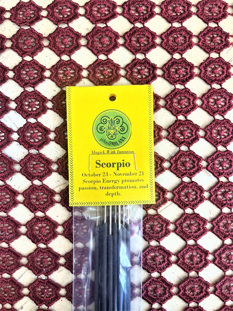 JohnOmilana Incense Sticks Scorpio