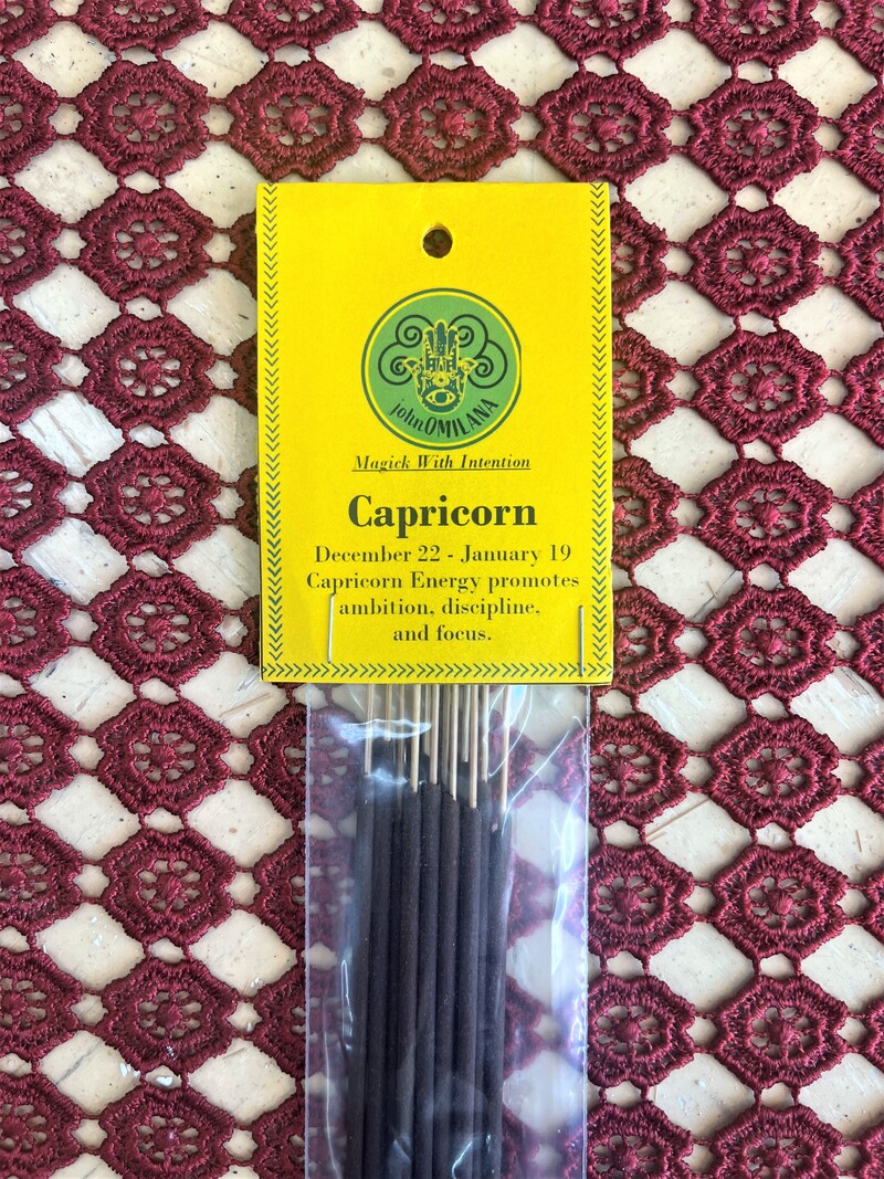 JohnOmilana Incense Sticks Capricorn