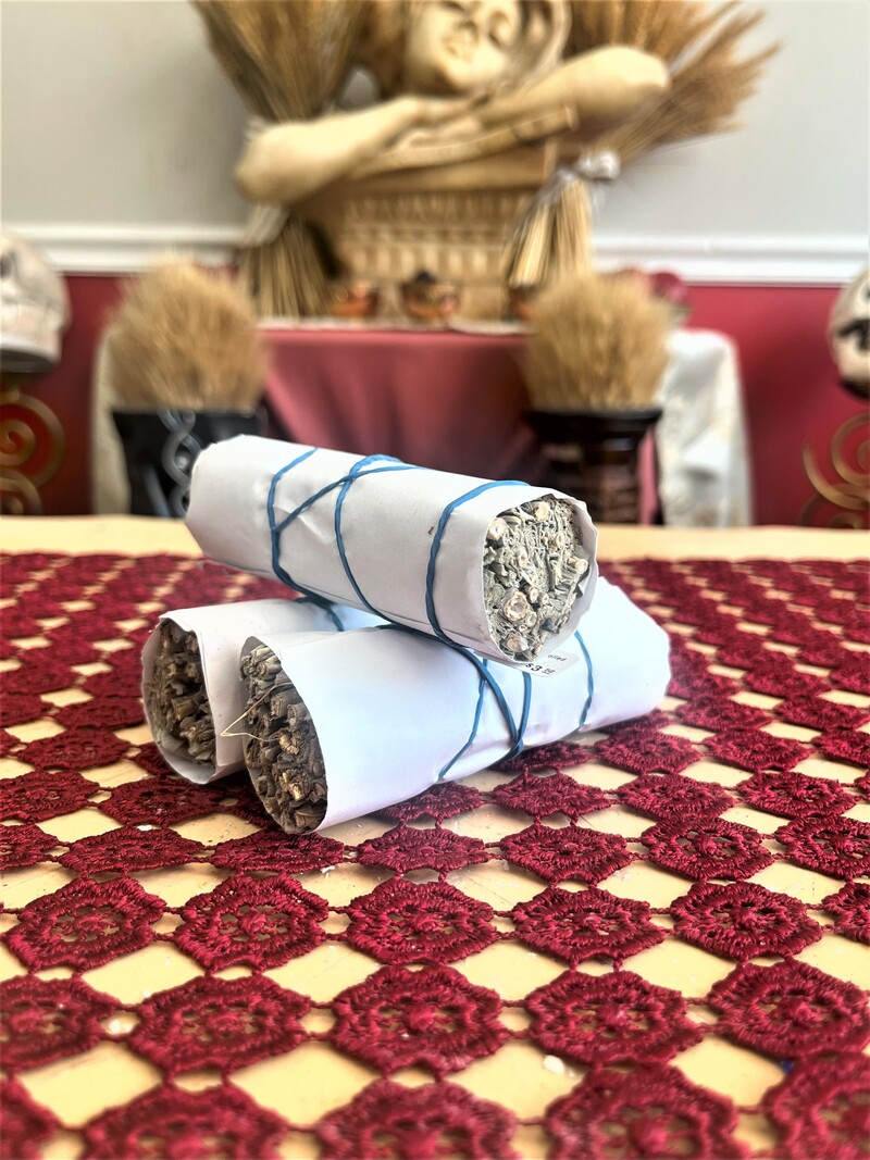 White Sage Rolled in Paper