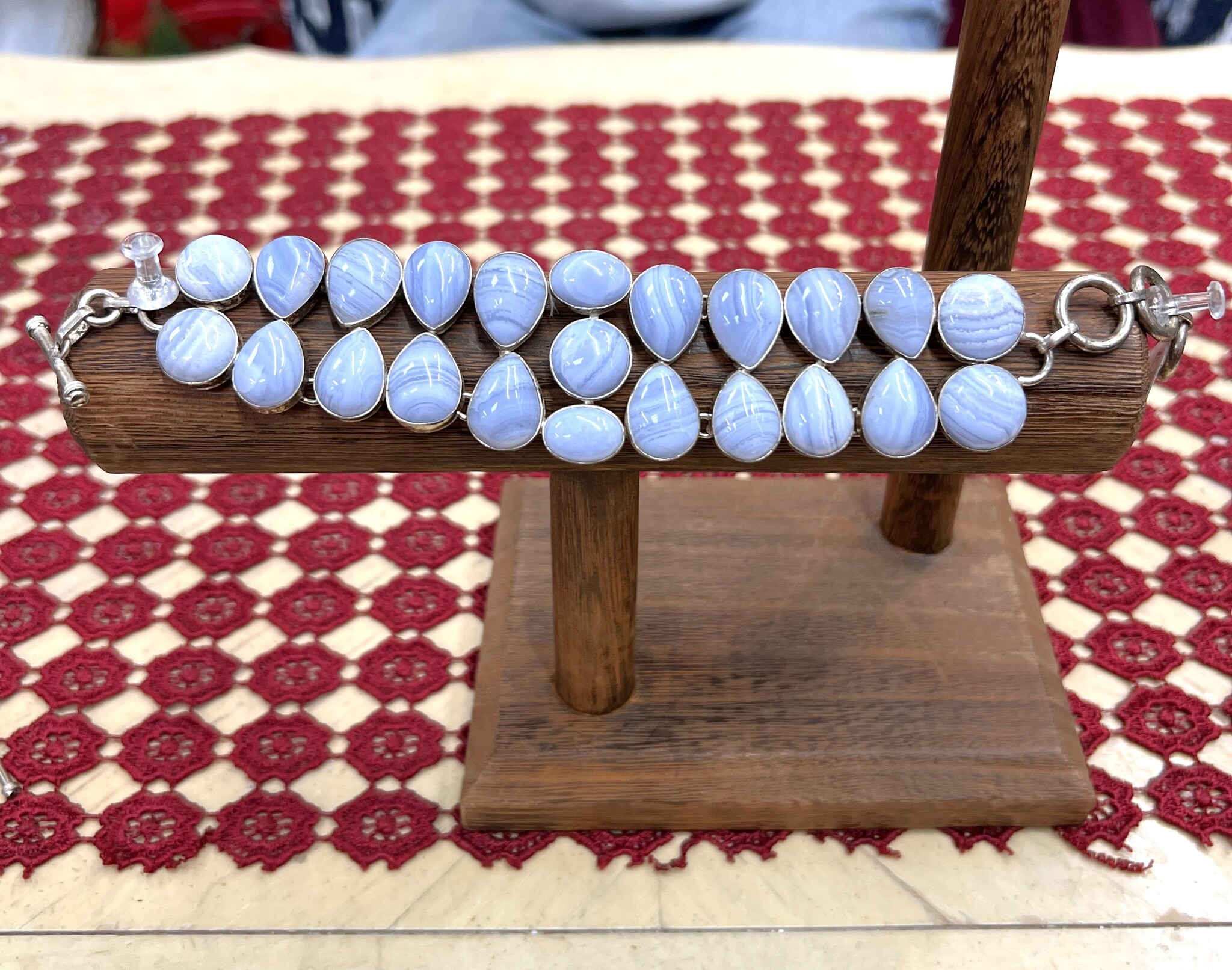 Blue Lace Agate Bracelet