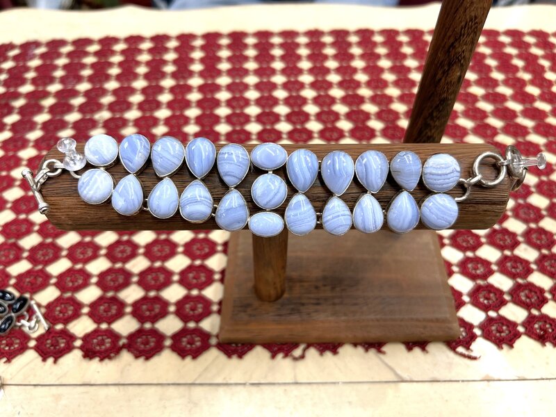 Blue Lace Agate Bracelet