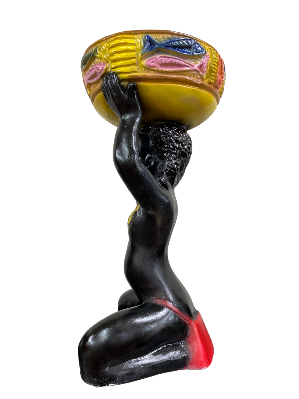 Africana Statue / Basket