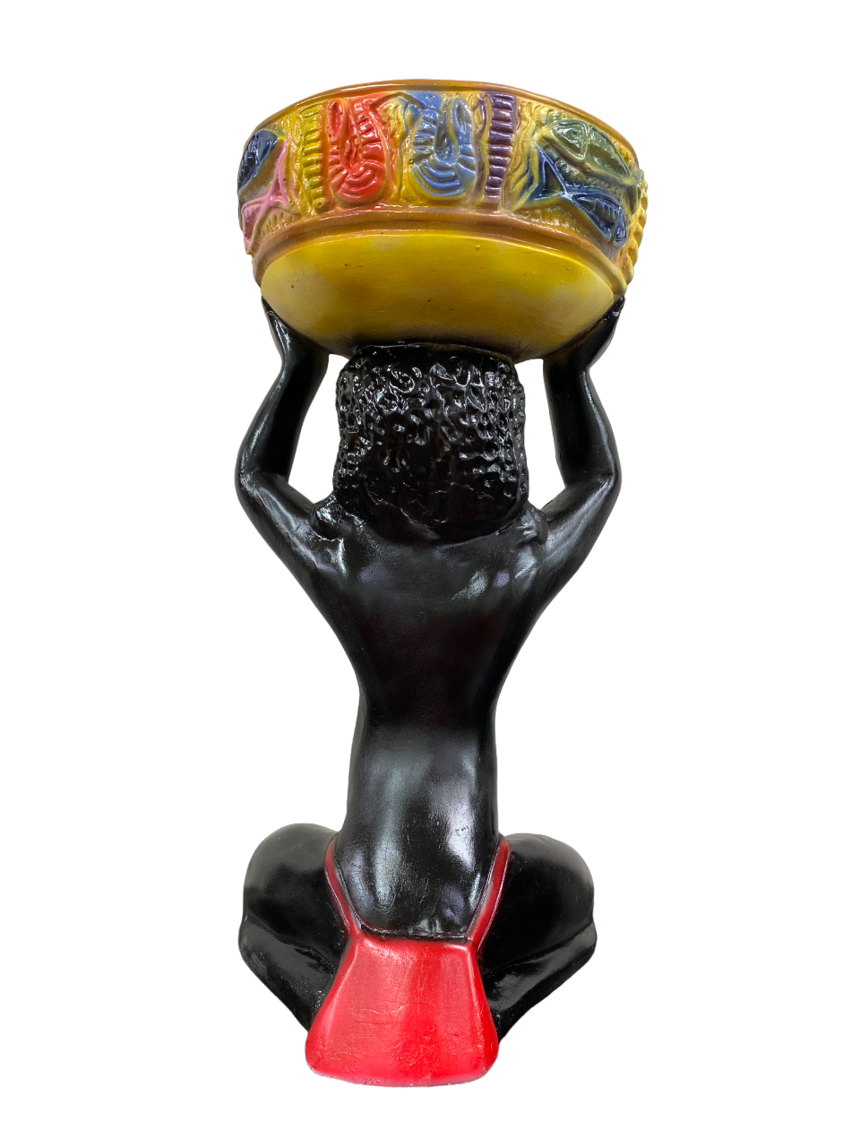 Africana Statue / Basket