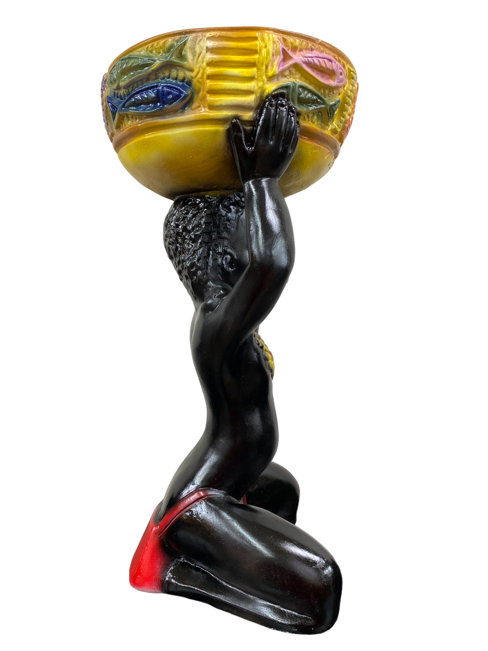 Africana Statue / Basket