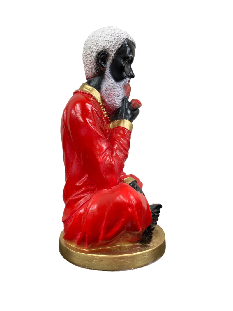 Papa Candelo Red Suit 12" Statue