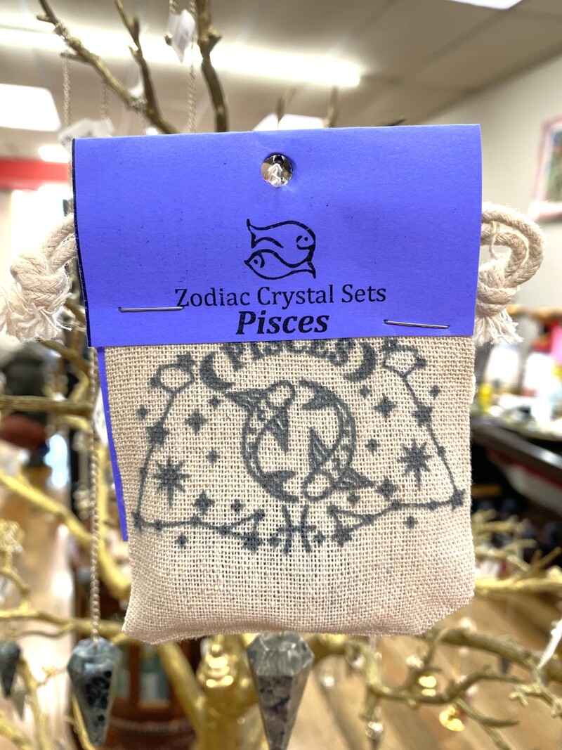 Pisces Stone Bag (Zodiac)
