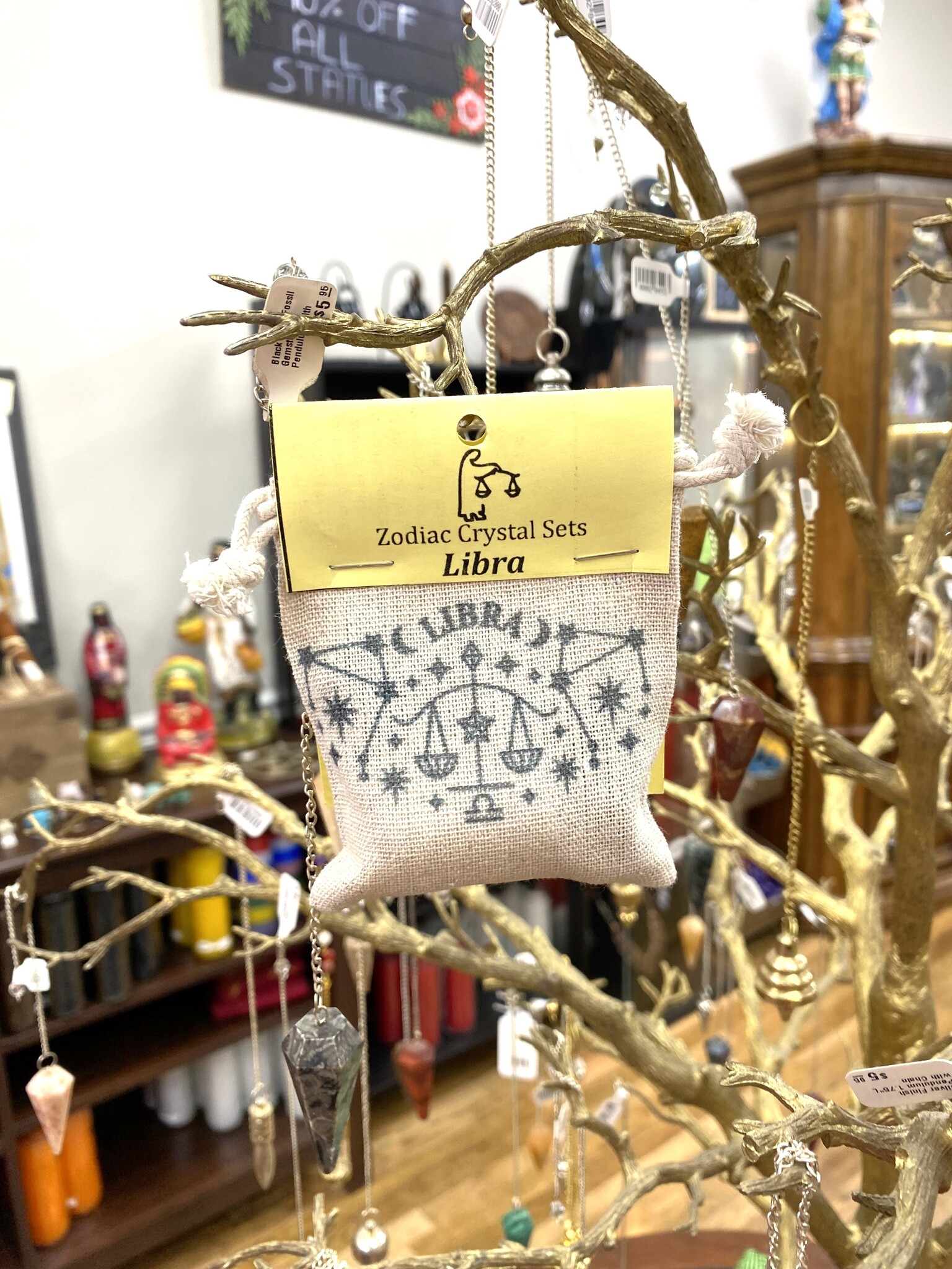 Libra Stone Bag (Zodiac)