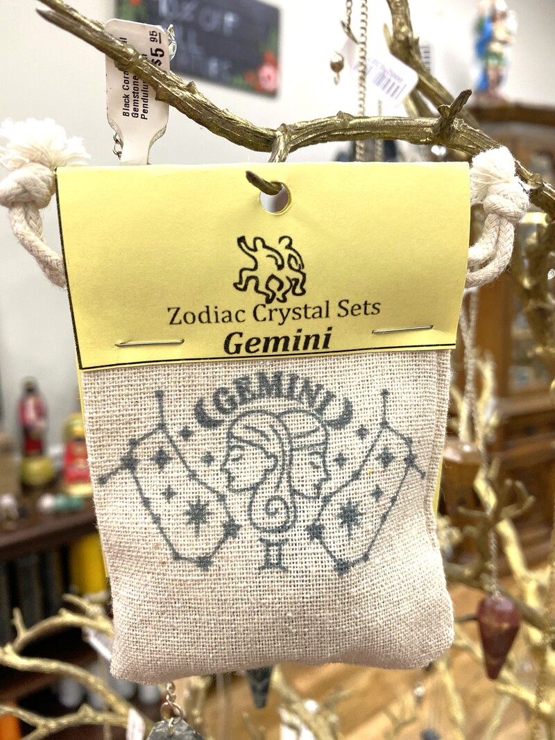 Gemini Stone Bag (Zodiac)