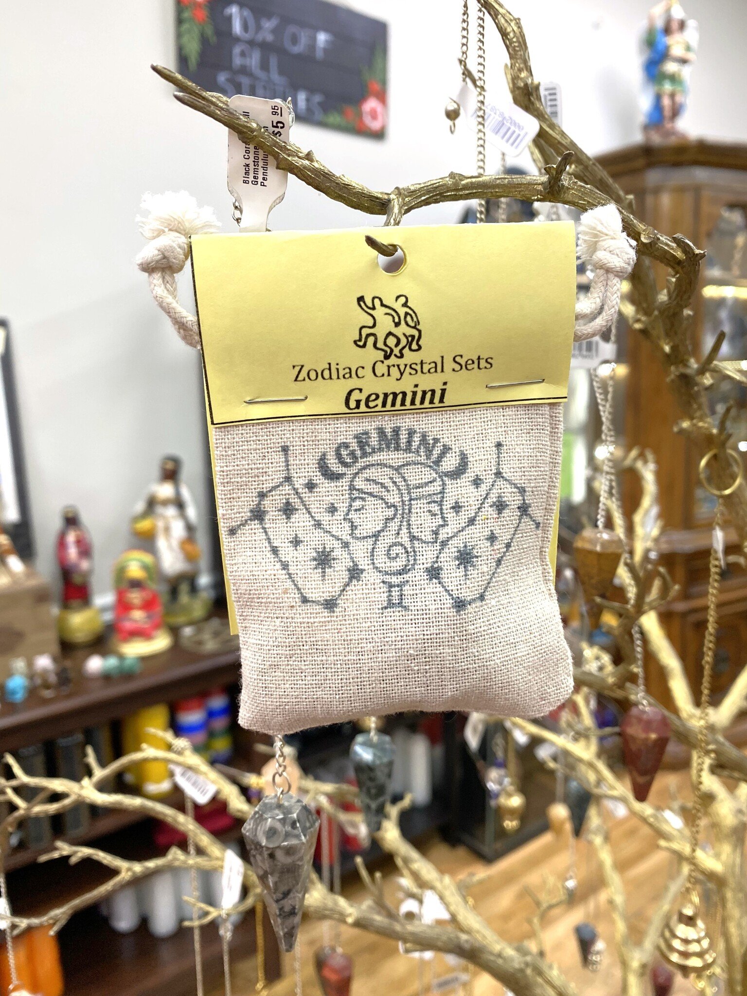 Gemini Stone Bag (Zodiac)