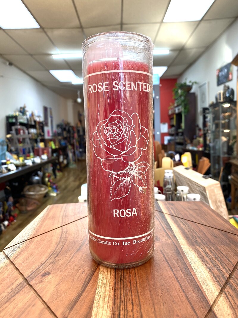 Rose Scented 7-day Candle