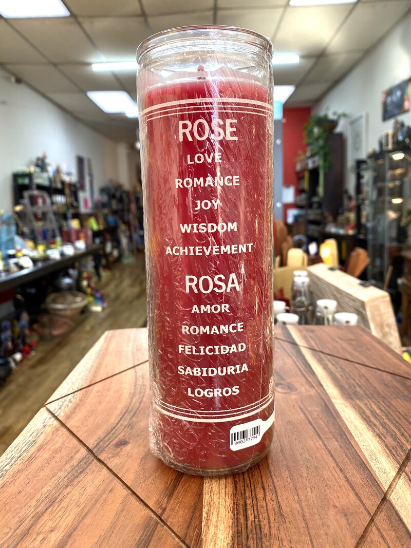 Rose Scented 7-day Candle