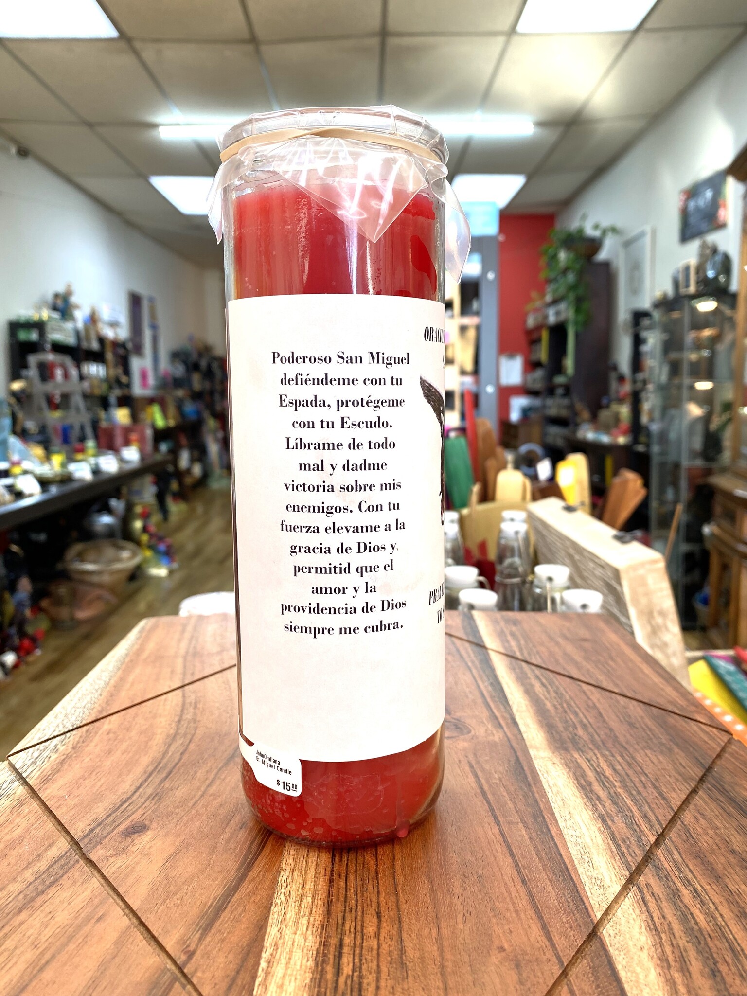 7 Day Candle (San Miguel Candle)