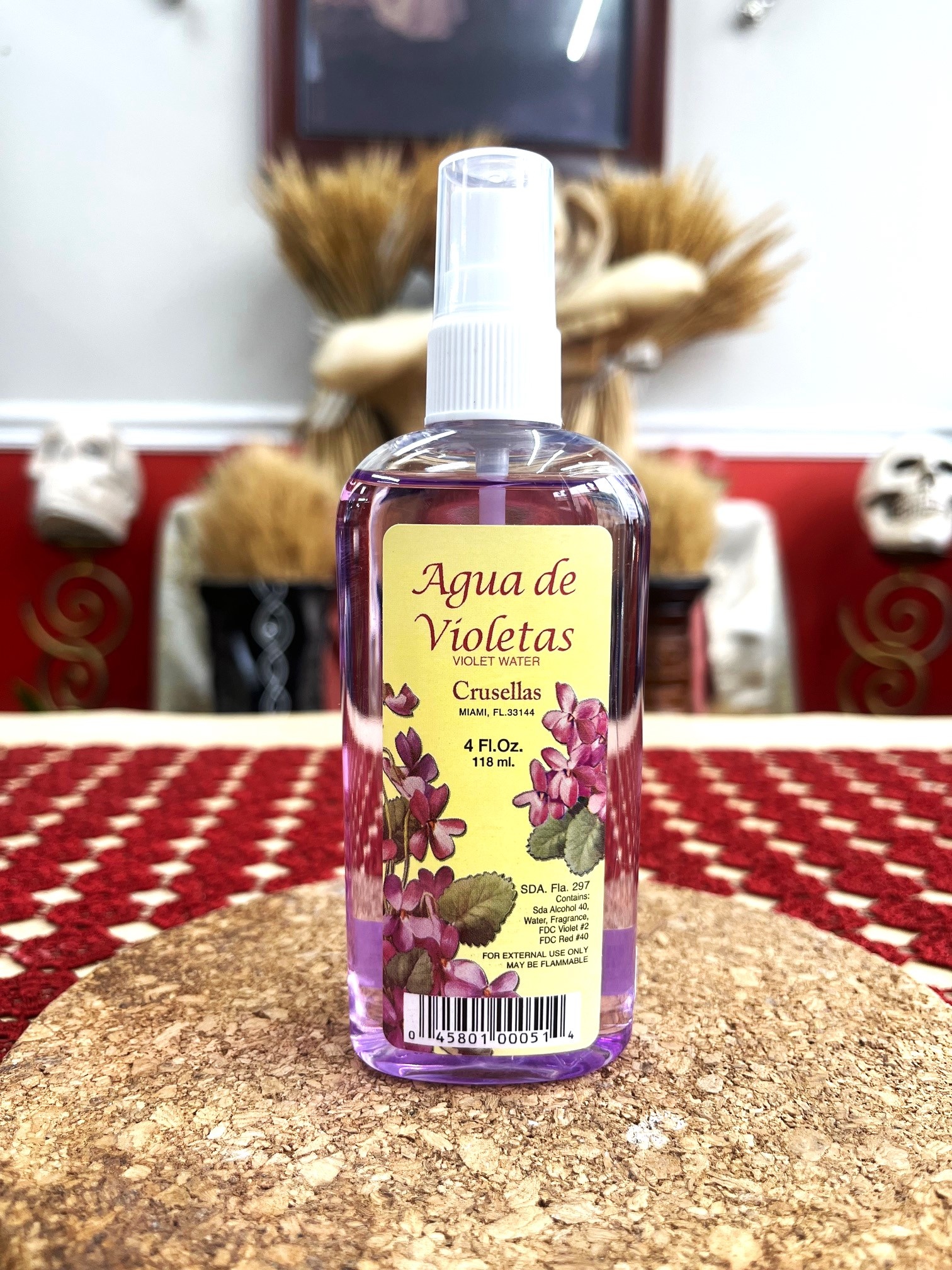 Agua De Violetas 4 oz Spray