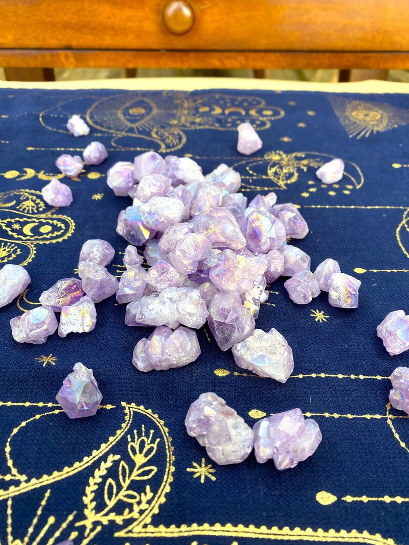 Aura Amethyst Crystal