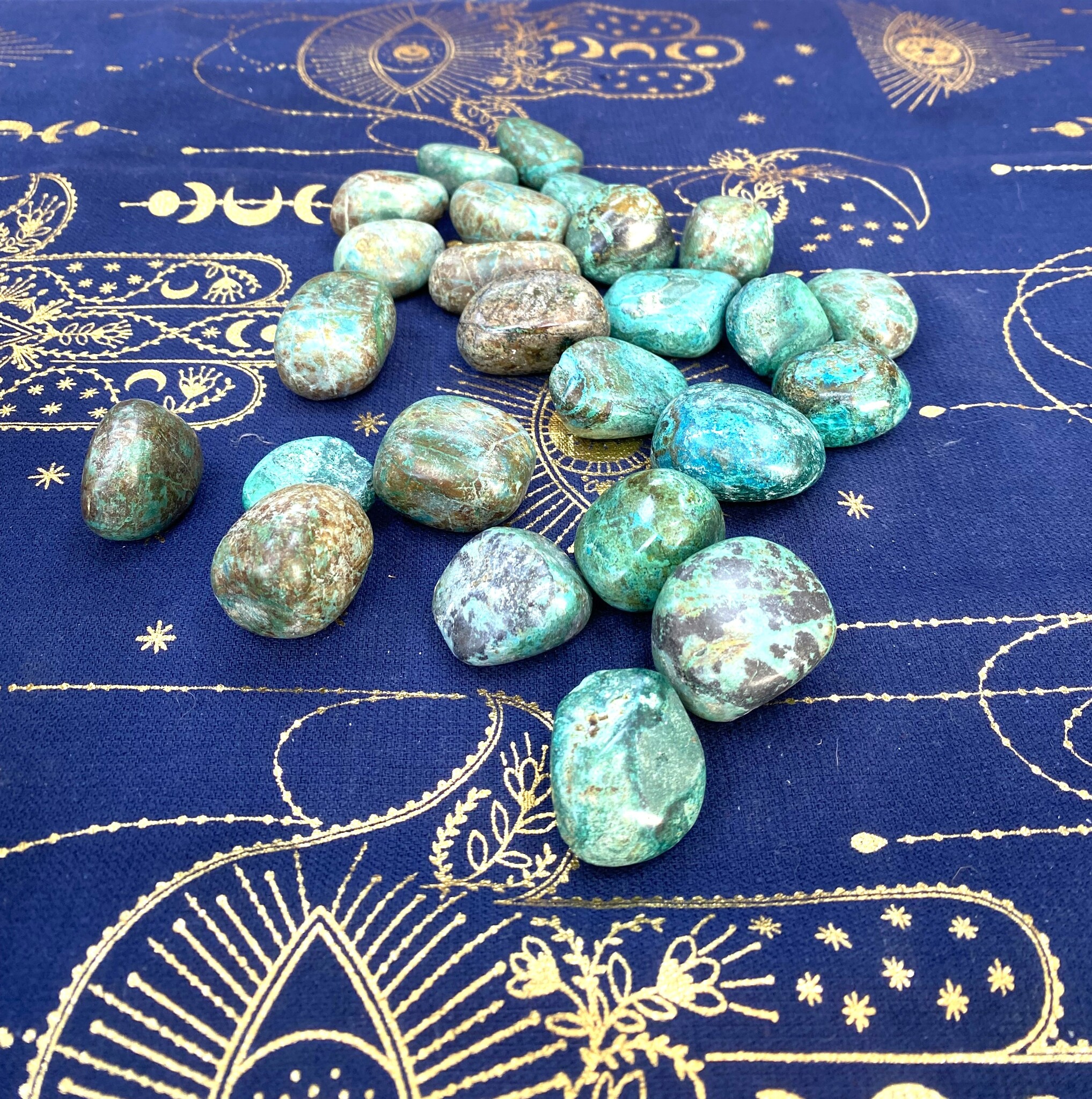 Chrysocolla Tumbled Stone